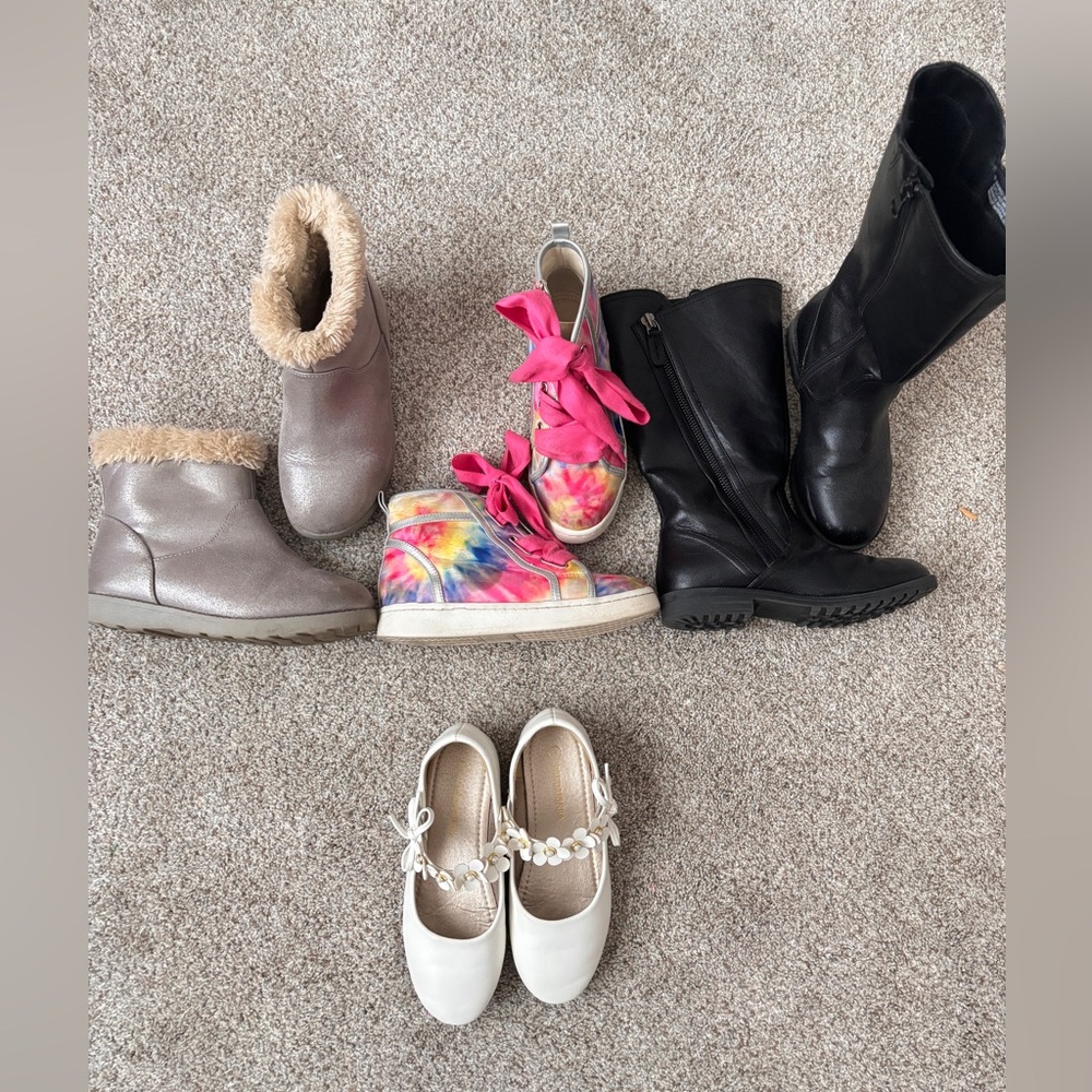 Girls size 13 shoes and boots